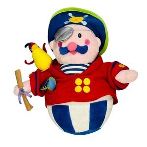 Boots company England 325J WOBBY pirate 47 02 670 wobbly plush bell baby toy EXC